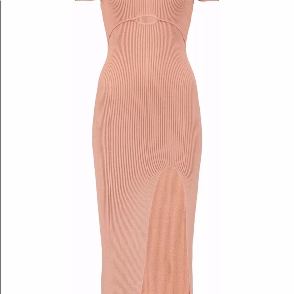 Self Portrait Rib Dress M - Picture 3 of 4